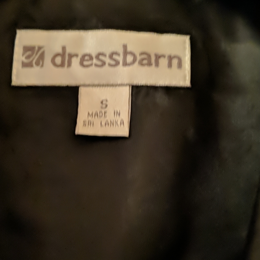 Black vintage dress shirt with cheer sleeves size - Picture 2 of 4